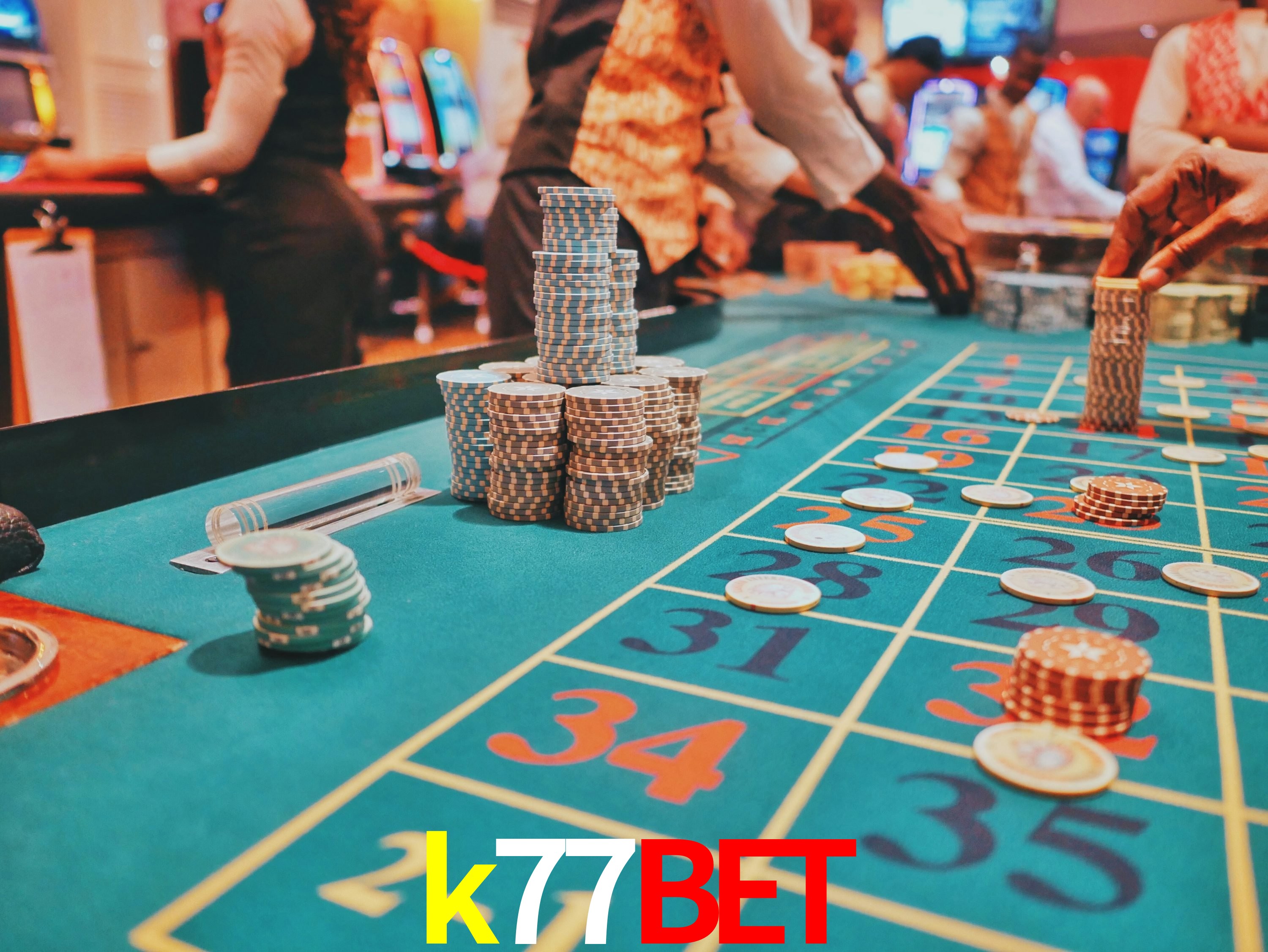 Mesa de Blackjack k77bet