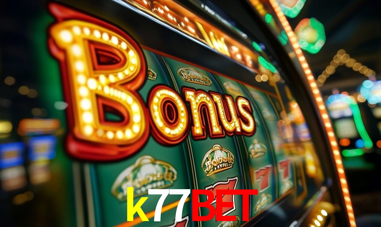 Interface moderna da plataforma k77bet